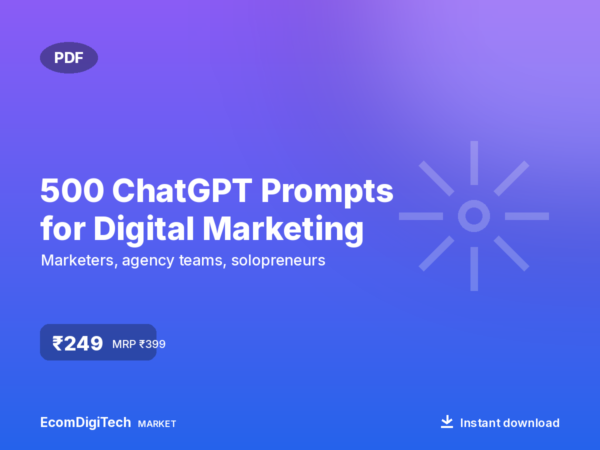 500 ChatGPT Prompts for Digital Marketing